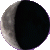 Waning Crescent, 25 days, 18 hours, 6 minutes in cycle Waning Crescent, 25 days, 18 hours, 6 minutes in cycle