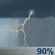 Sunday: Rain showers before 11am, then showers and thunderstorms between 11am and 5pm, then a chance of showers and thunderstorms. Cloudy, with a high near 80. Southeast wind 5 to 10 mph, with gusts as high as 21 mph. Chance of precipitation is 90%. New rainfall amounts between 1 and 2 inches possible. Sunday: Showers And Thunderstorms
